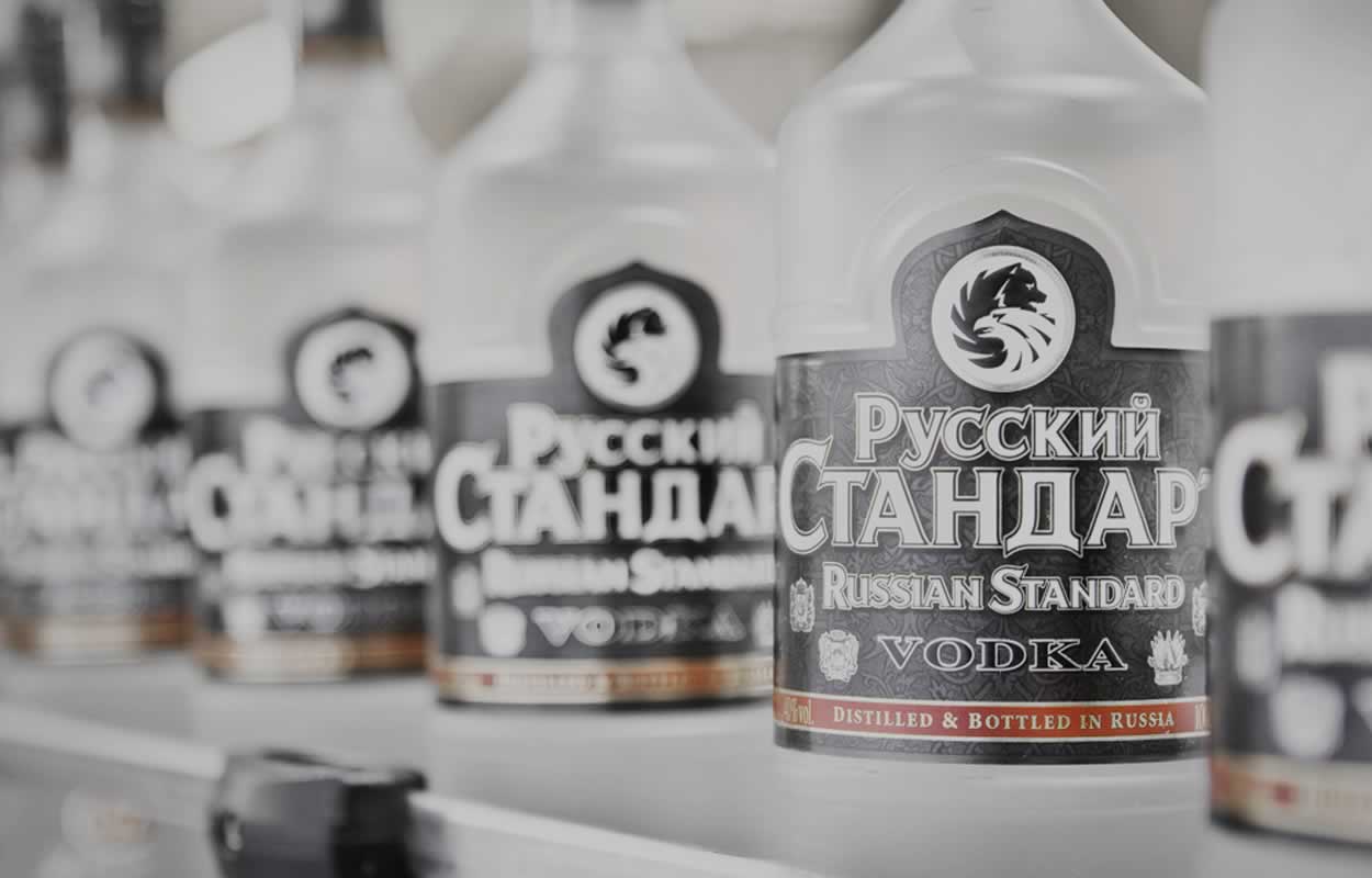 Fabrication du RUSSIAN STANDARD