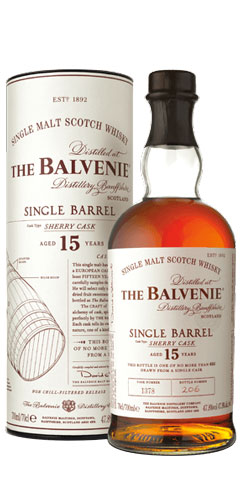 SINGLE BARREL SHERRY CASK 15 ANS